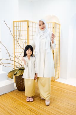 Kebaya Candy Kids - Mustard - Image 1