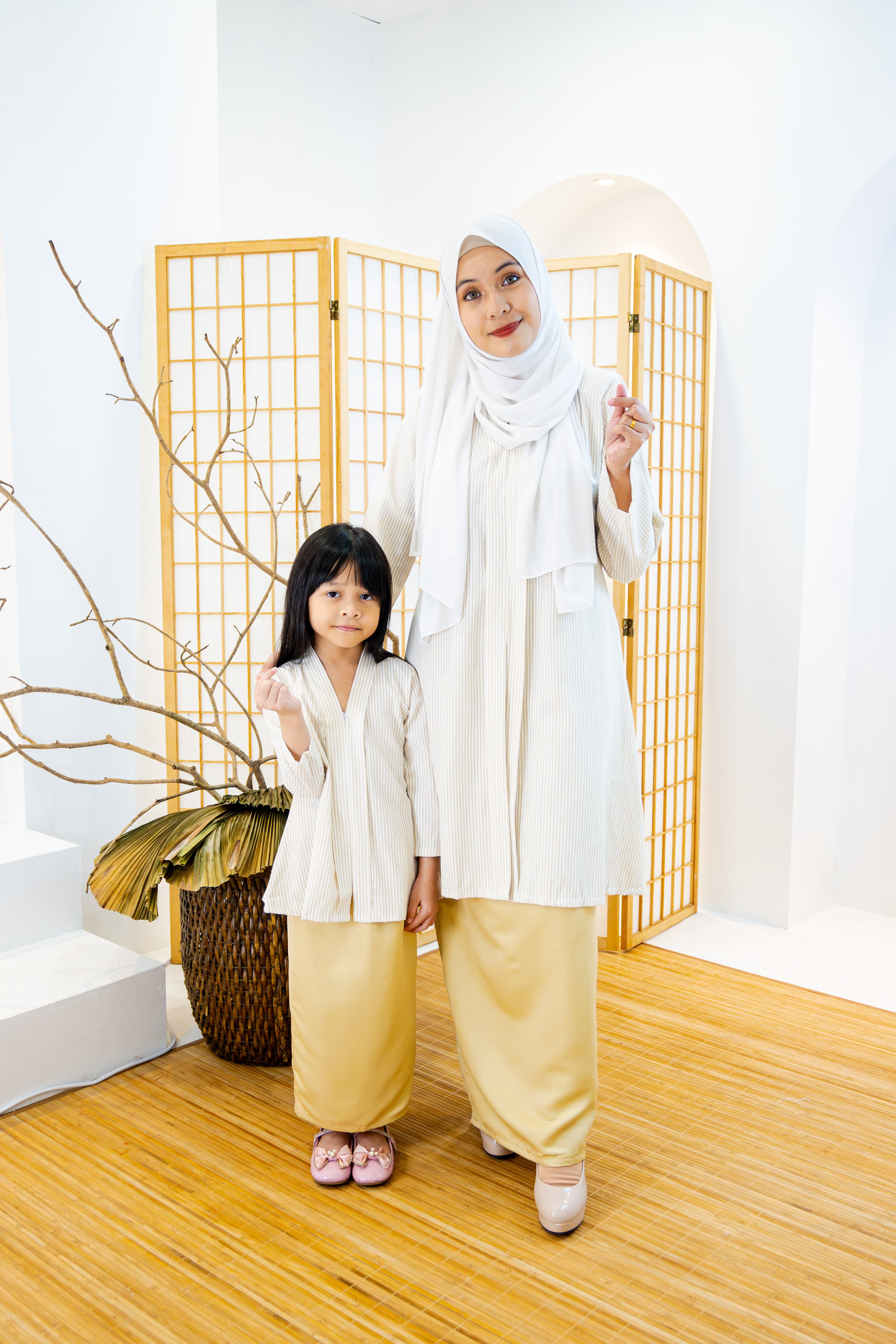 Kebaya Candy Kids - Mustard