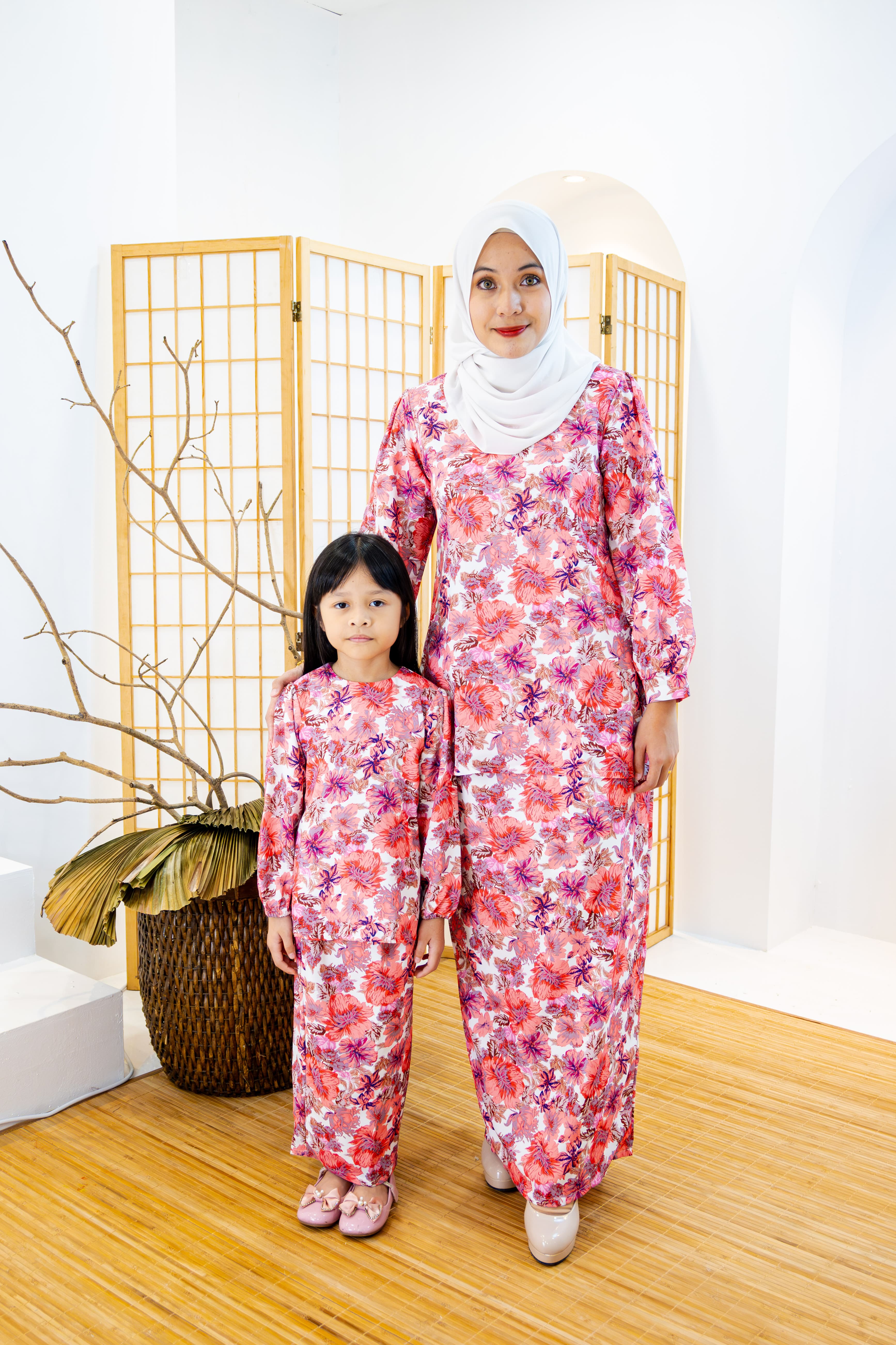 Kurung Aires Kids - Pink