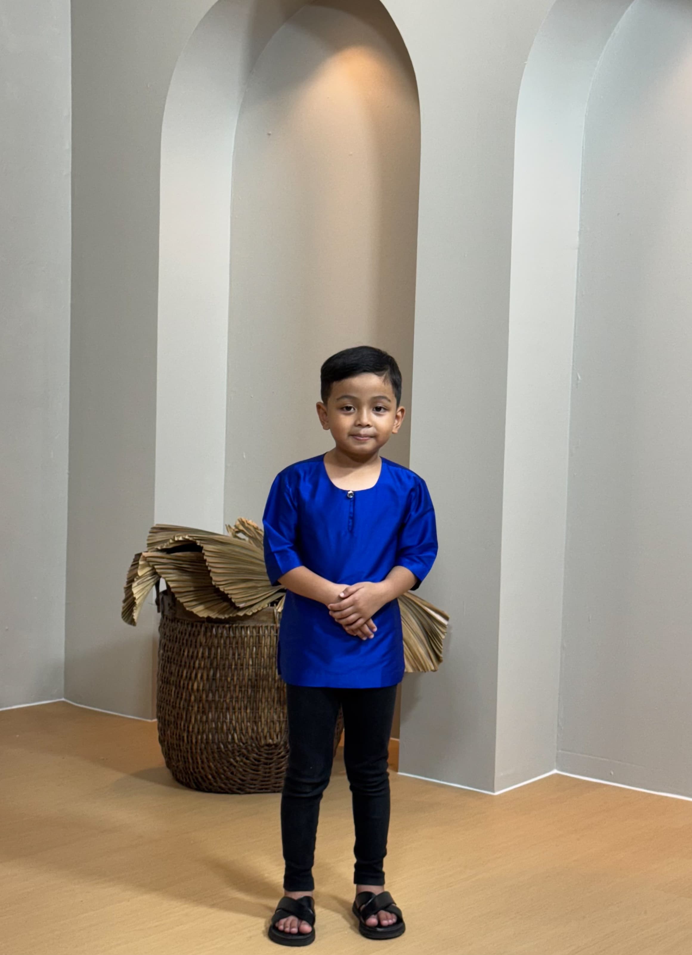 Kurta Tengku Kids - Royal Blue