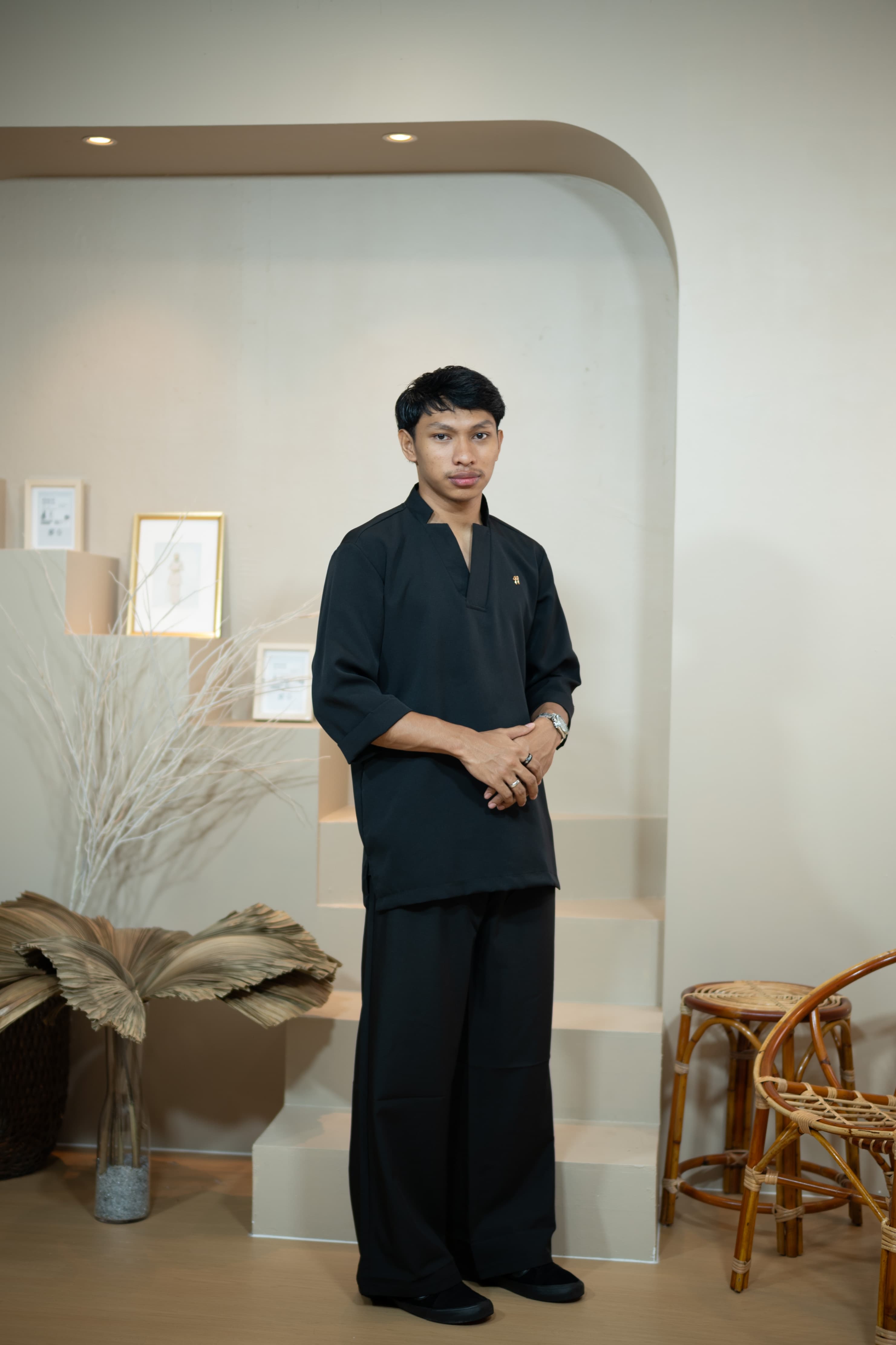 Kurta Mateen - Black