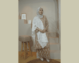 Kurung Quntom - Brown - Image 1