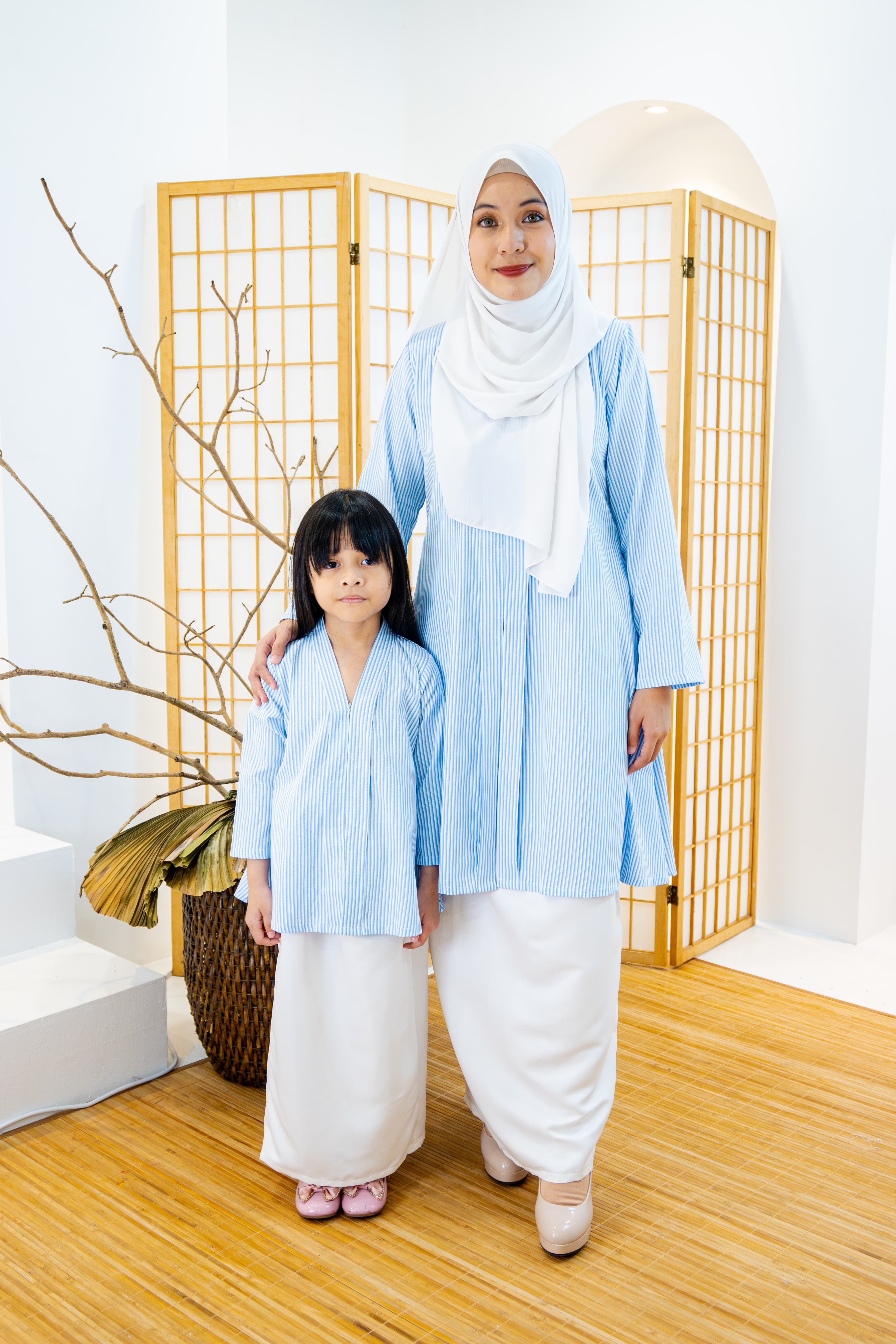 Kebaya Candy Kids - Soft Blue