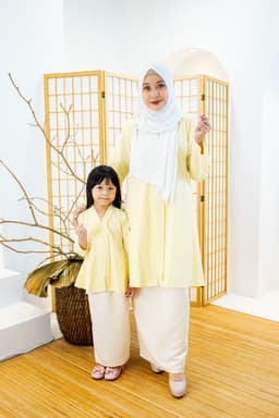 Kebaya Candy - Soft Yellow - Image 1