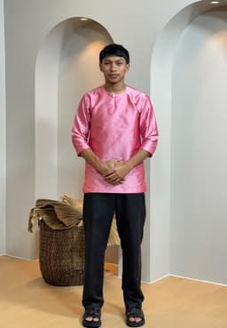 Kurta Tengku - Pink - Image 1