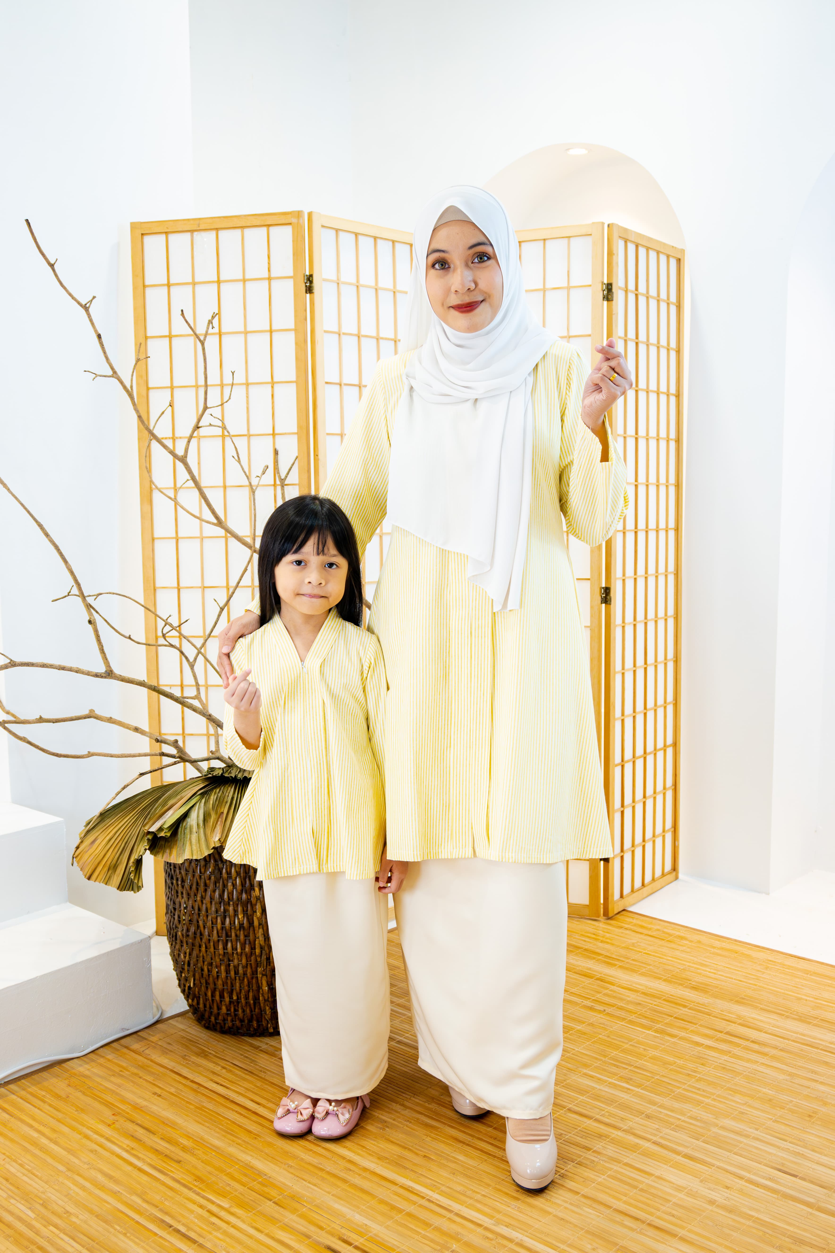 Kebaya Candy Kids - Soft Yellow