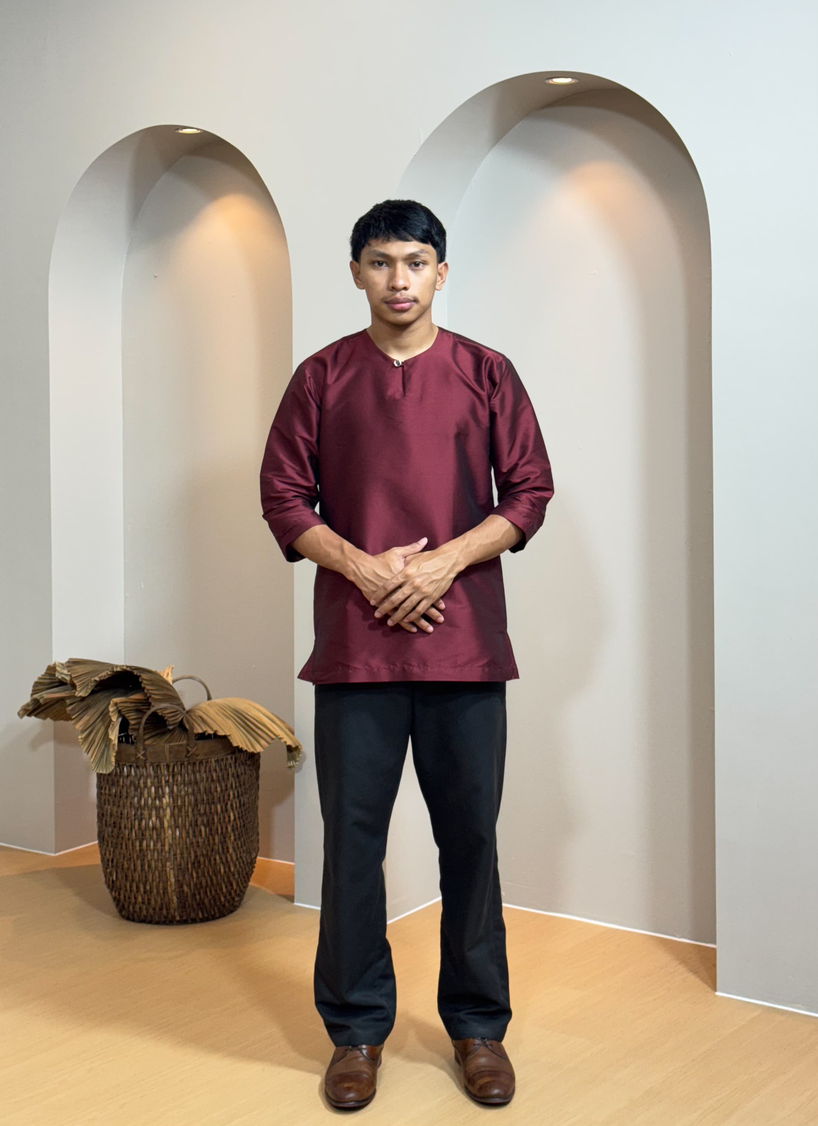 Kurta Tengku - Maroon