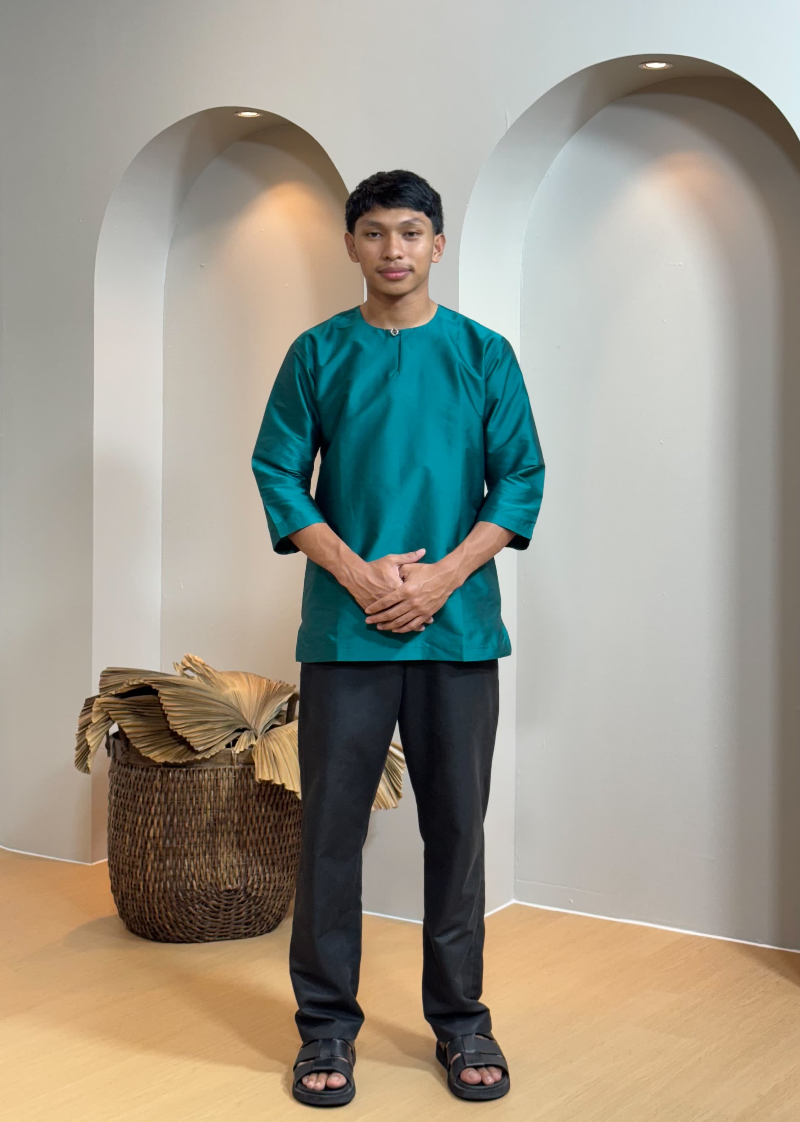 Kurta Tengku - Teal Green