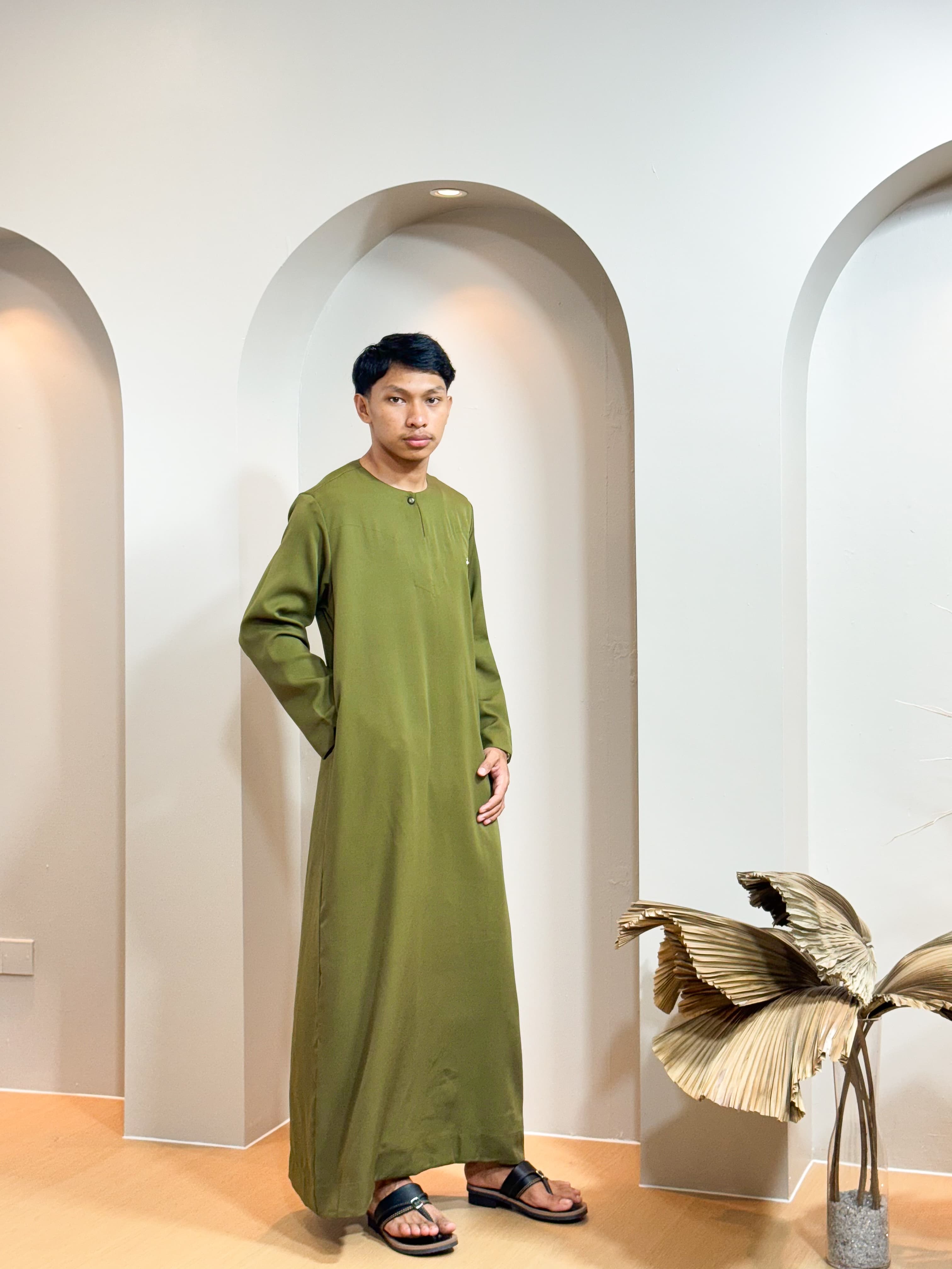 Jubah Abdullah - Olive