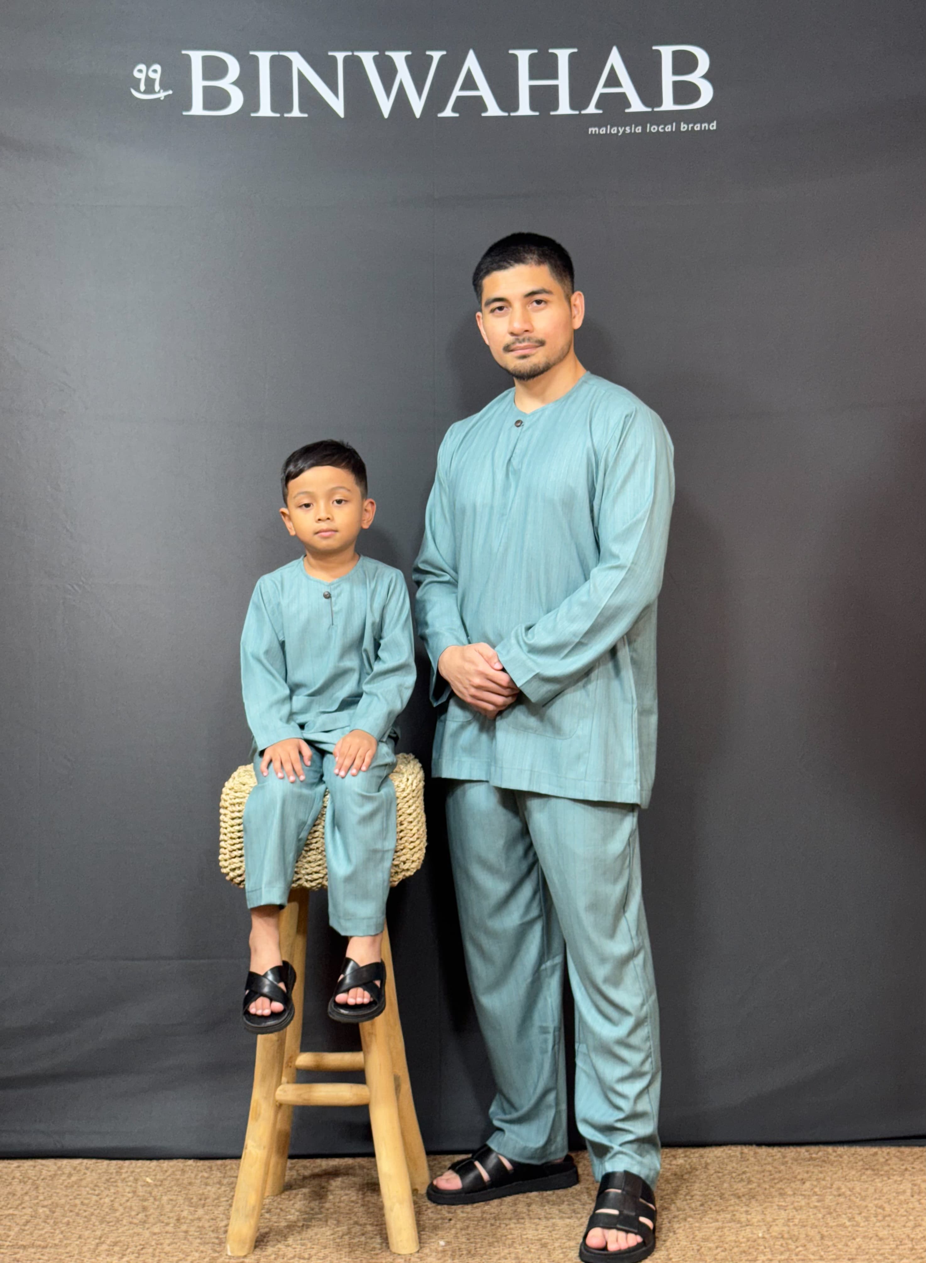 Baju Melayu Arjuna - Turquoise