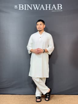 Kurta Set Maleeq - White - Image 1