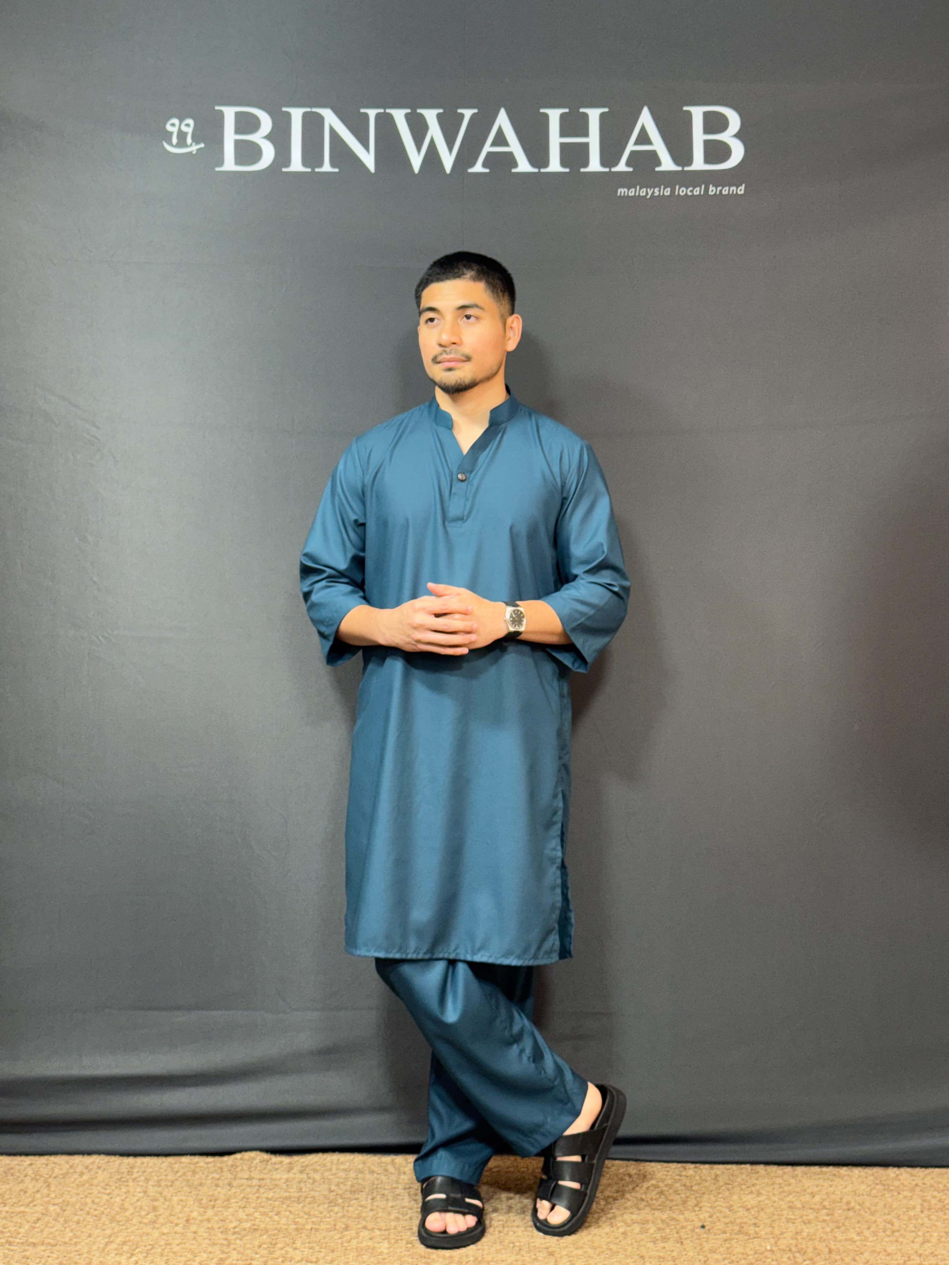 Kurta Set Maleeq - Teal Blue