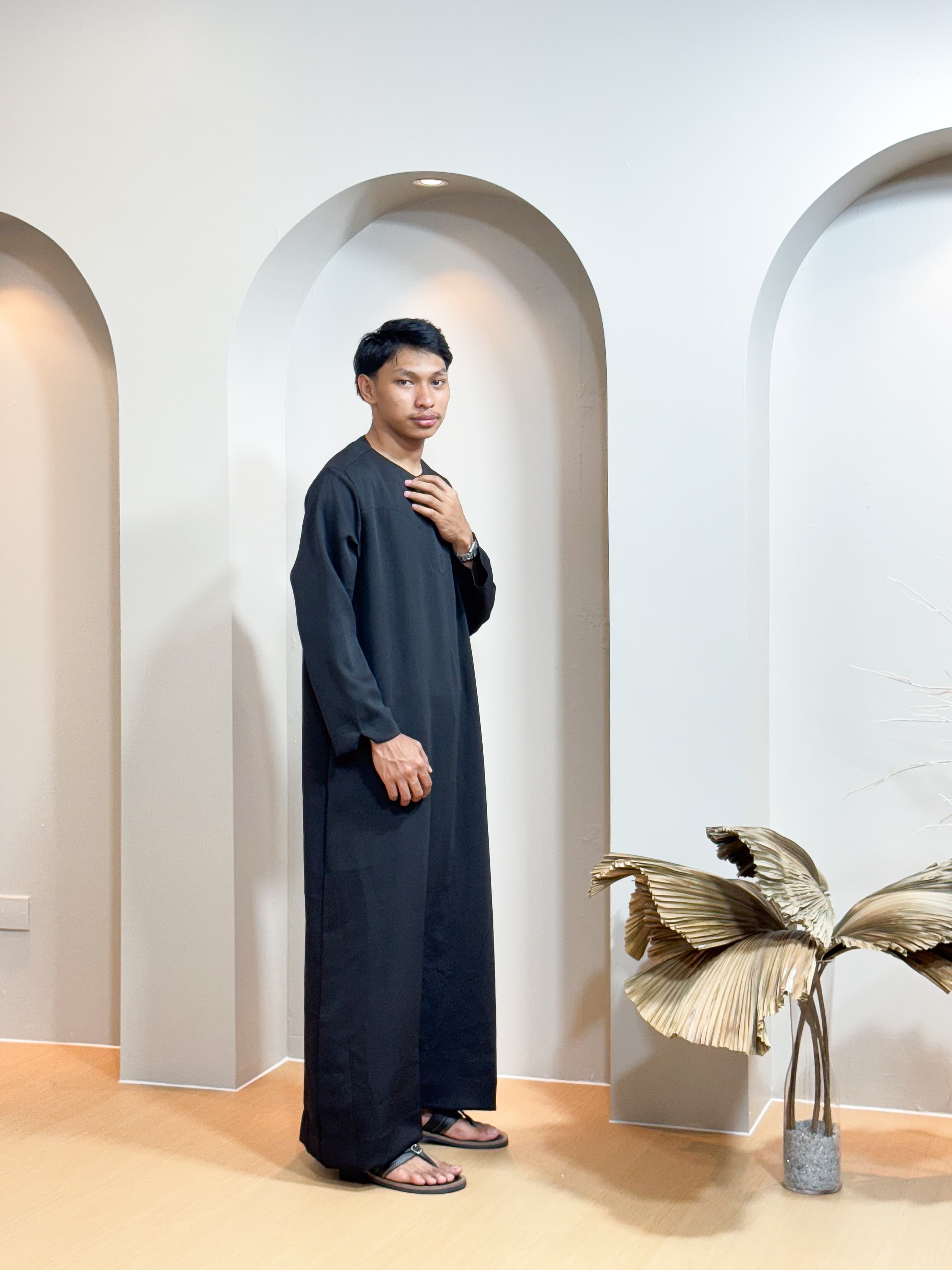 Jubah Abdullah - Black