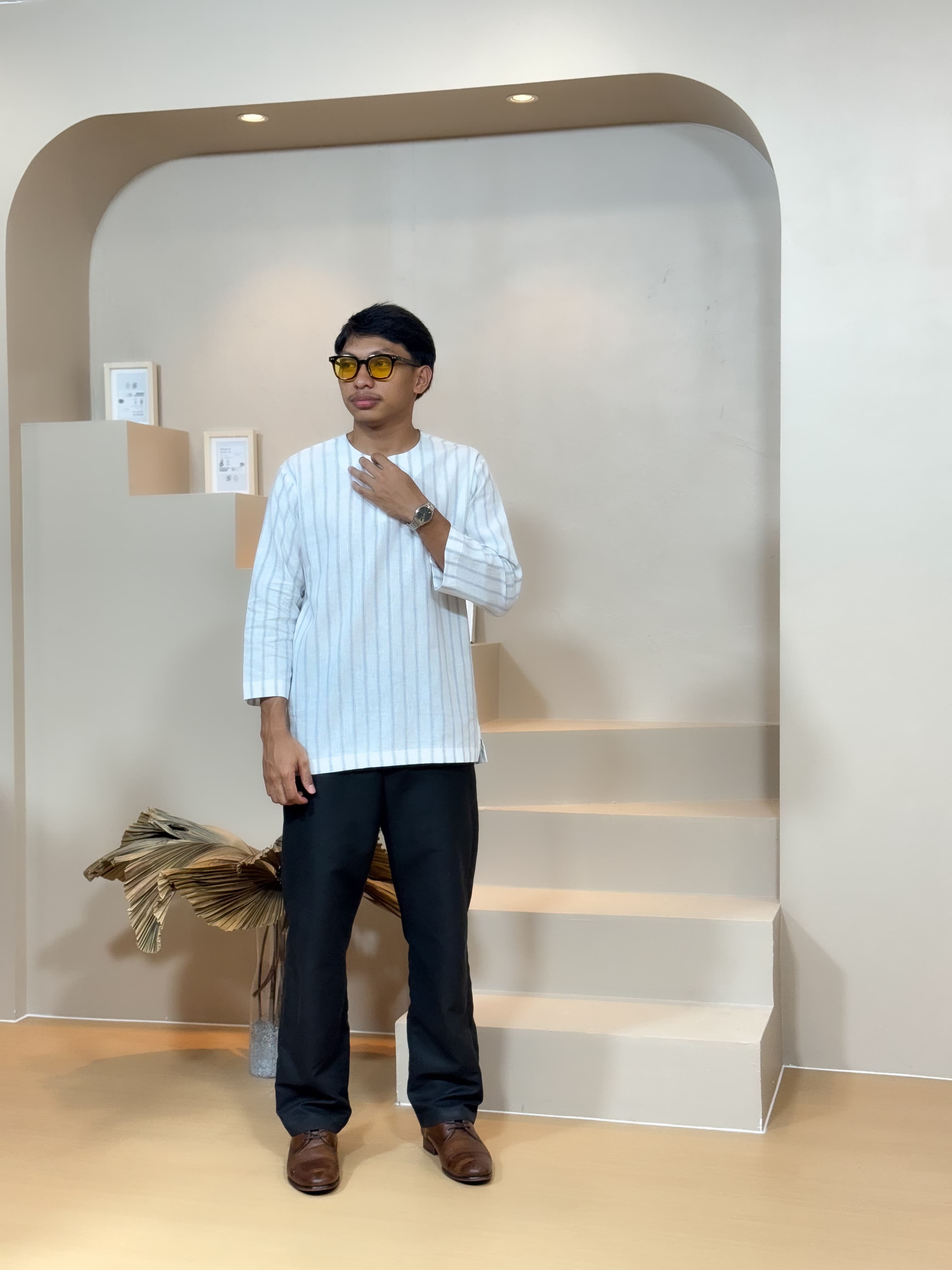 Kurta Imam 2.0 - White / Blue