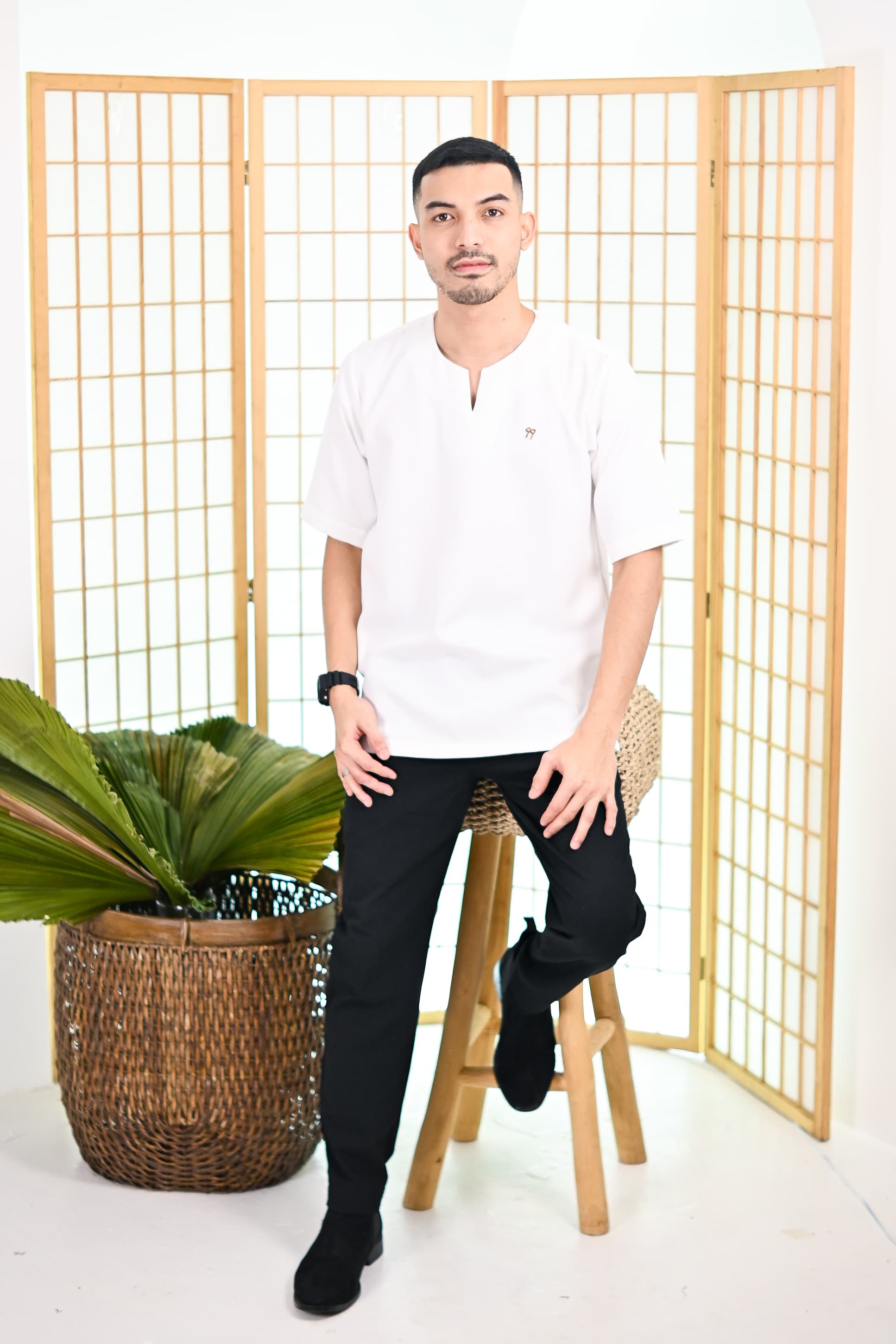 Sam Top - White