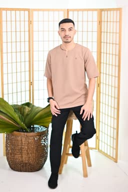 Sam Top - Brown - Image 1